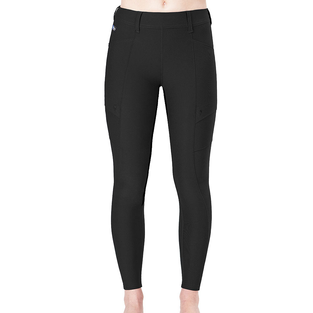 Small Irideon Issential Horse Riding Cargo Full Seat Womens Tight Black