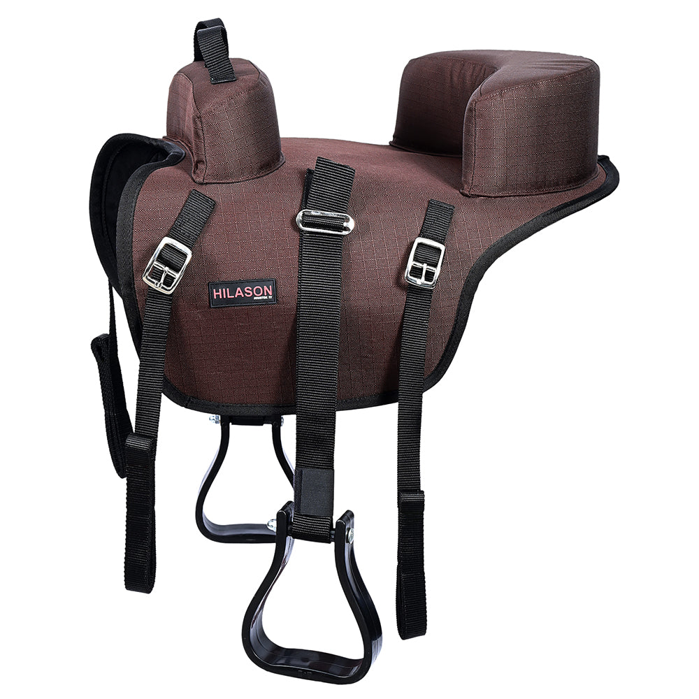 HILASON Western Horse Saddle Buddy Seat for Kids | Compatible with Horses Children Junior Equestrian