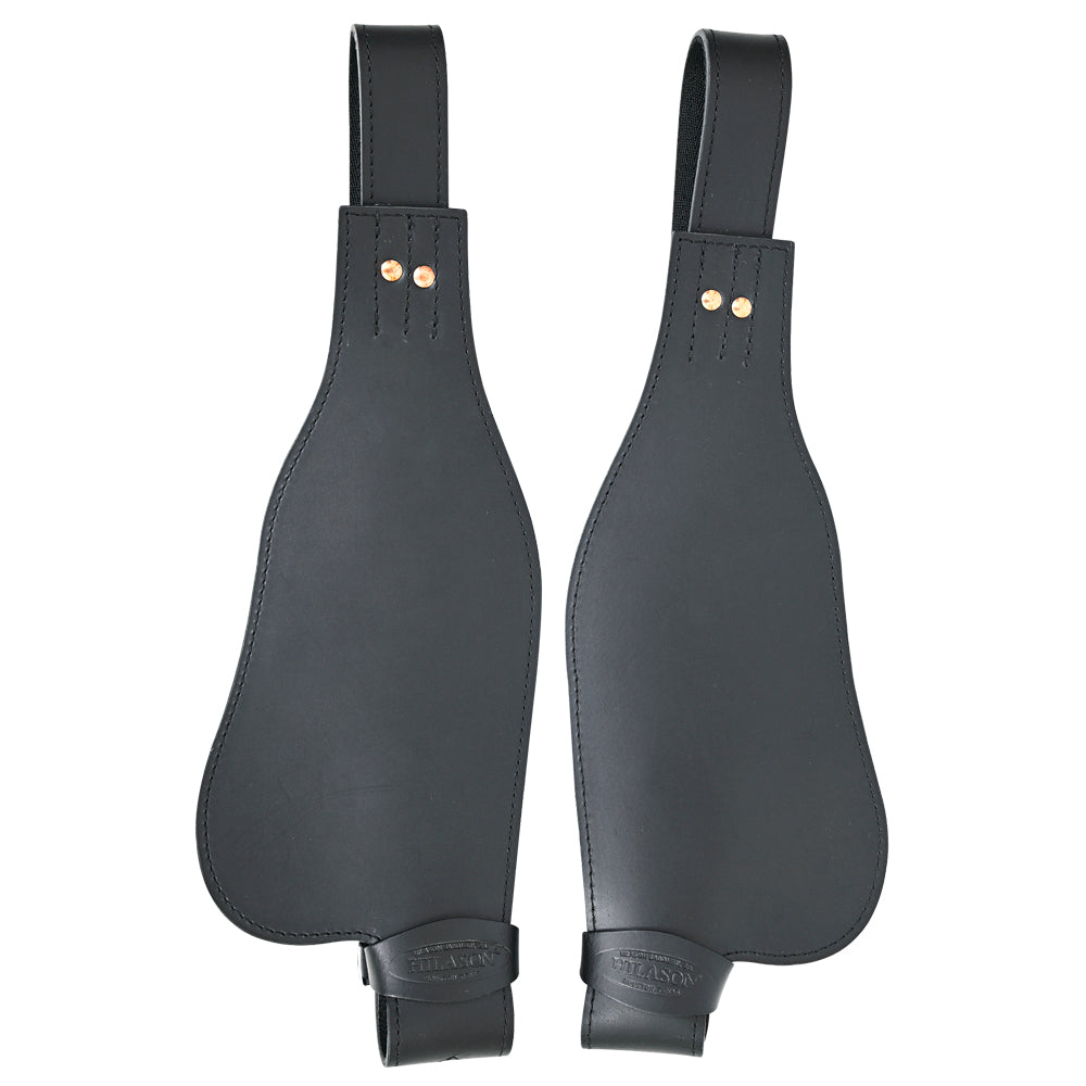 HILASON Leather Youth Saddle Replacement Fender Pair with Hobble Straps Black | Leather Fender | Fender saddles | Saddle Fenders Replacement | Saddle Leather Fender| Fender for Horse Saddle