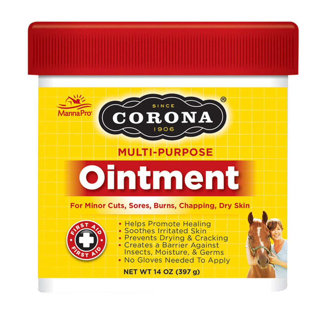 Manna Pro Horse Pets Multipurpose Corona First Aid Ointment Cream 14 Oz