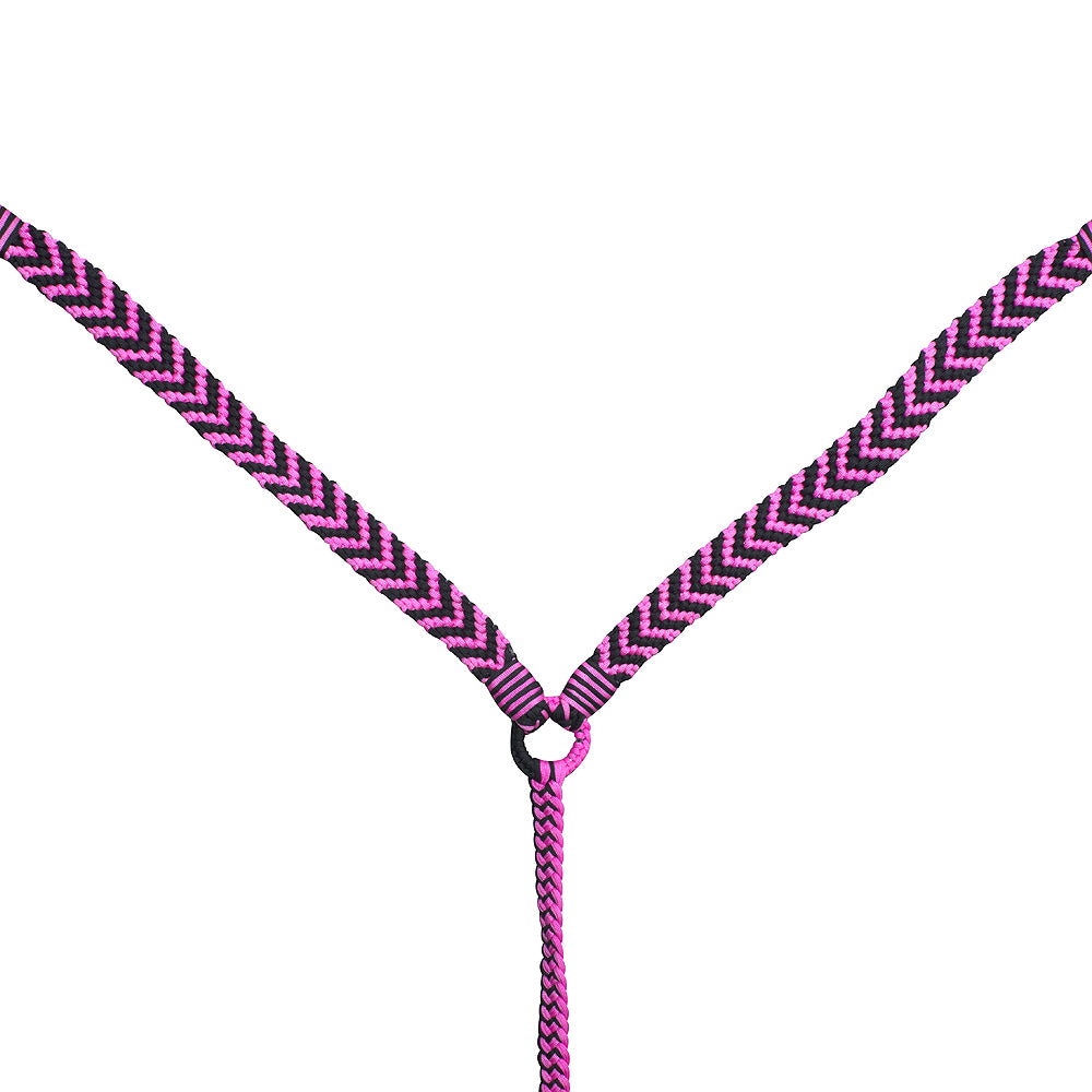 Hilason Horse Breast Collar Flat Braided Paracord 1" X 8Ft | Horse Racing | Barrel Rein Horse | Horse Racing Gifts