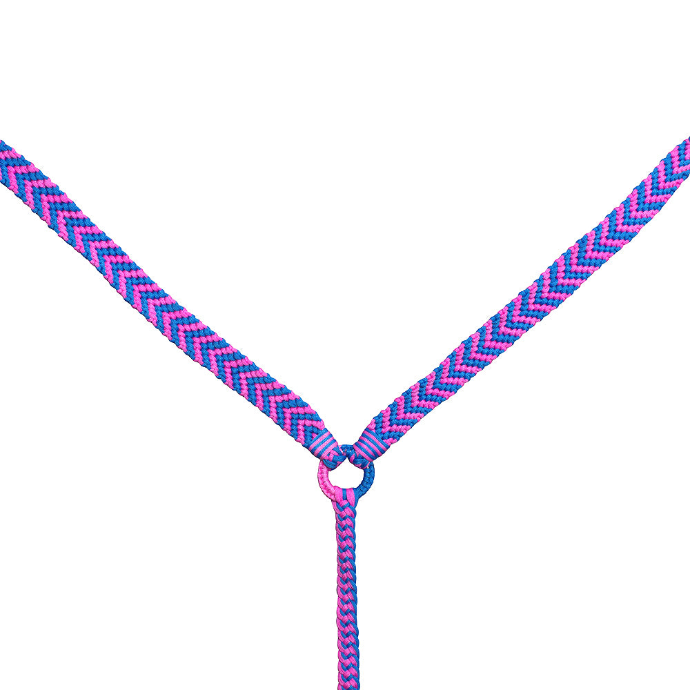 Hilason Horse Breast Collar Flat Braided Paracord 1" X 8Ft | Horse Racing | Barrel Rein Horse | Horse Racing Gifts