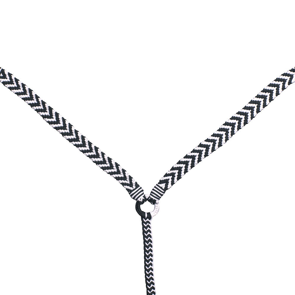 Hilason Horse Breast Collar Flat Braided Paracord 1" X 8Ft | Horse Racing | Barrel Rein Horse | Horse Racing Gifts