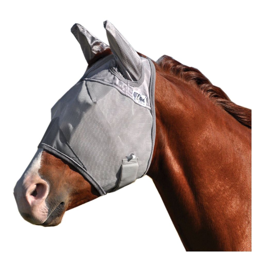 Cashel Western Comfort Protection Crusader Horse Fly Mask with Ears Warmblood