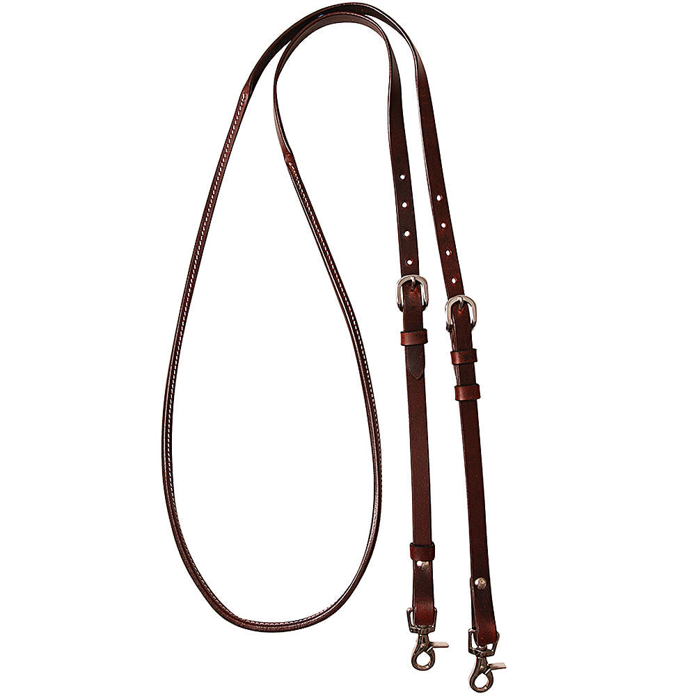Cashel Company Adjustable Reins 8Ft Chocolate