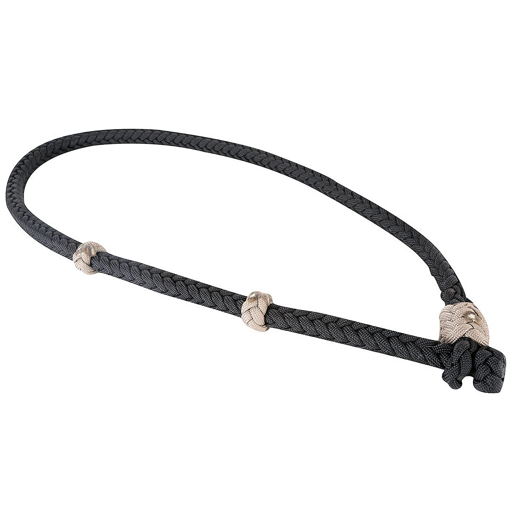 Classic Equine H. Rodeo Calf Roping Neck Square Braid Rope Black Tan ...