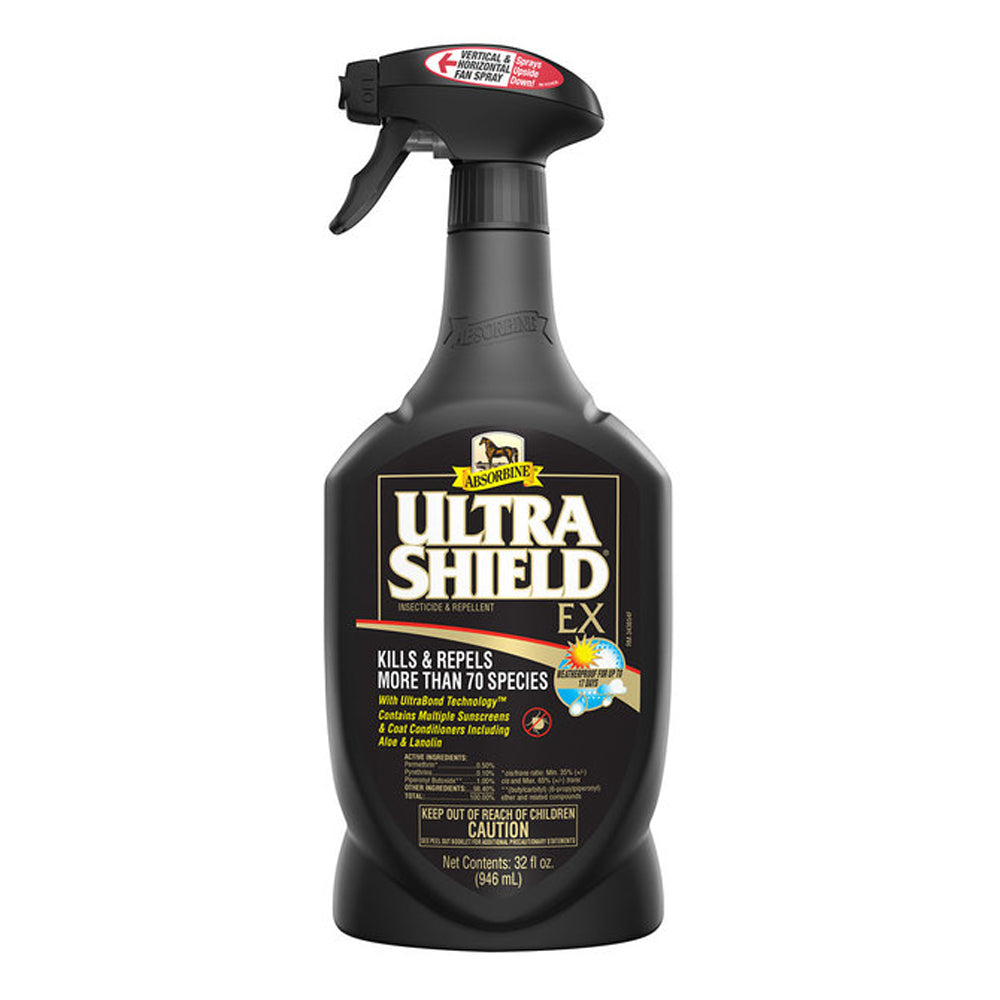 Absorbine Weatherproof Non Oily Ultra Shield Ex Fly Spray