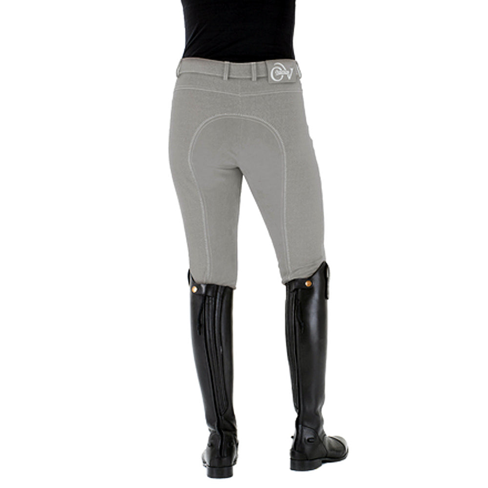 Ovation Euro Melange Full Seat Breech Ladies Grey