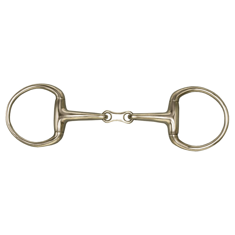 5 German Silver Eggbutt French Link Horse Bit