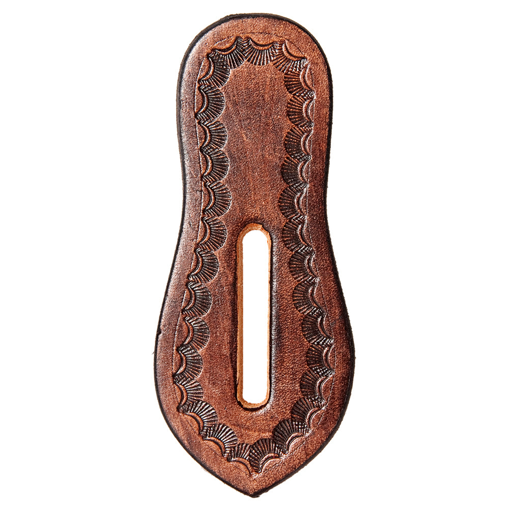 Hilason Western Saddle Repair Leather Cinch Girth Holder Brown