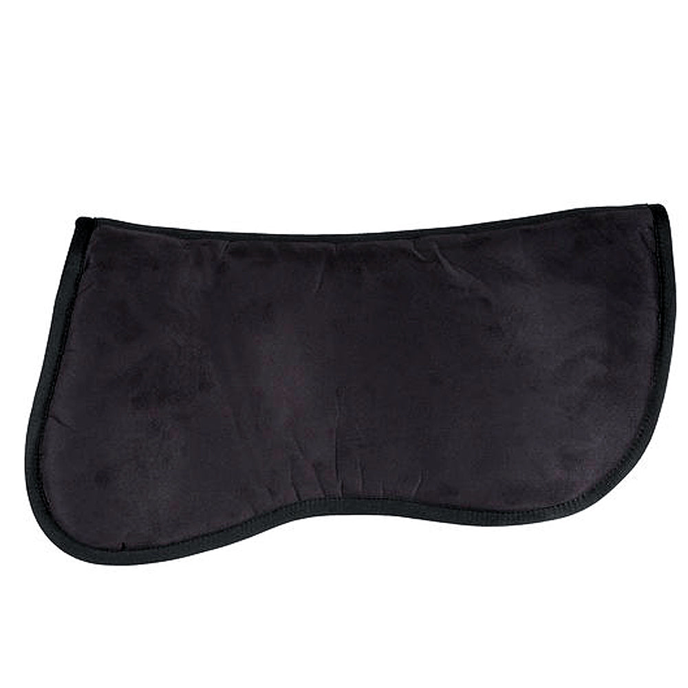 Horze Memory Foam Contour Micro Fibre Surface Horse Pad Lightweight Black