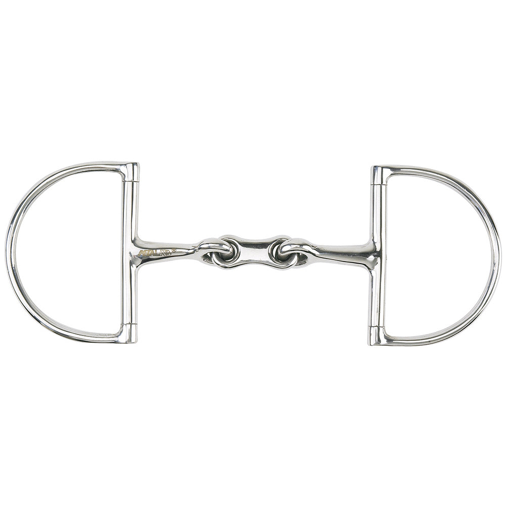 5.5 In Centaur Horse Bit Stainless Steel Hunter Dee Snaffle D Ring