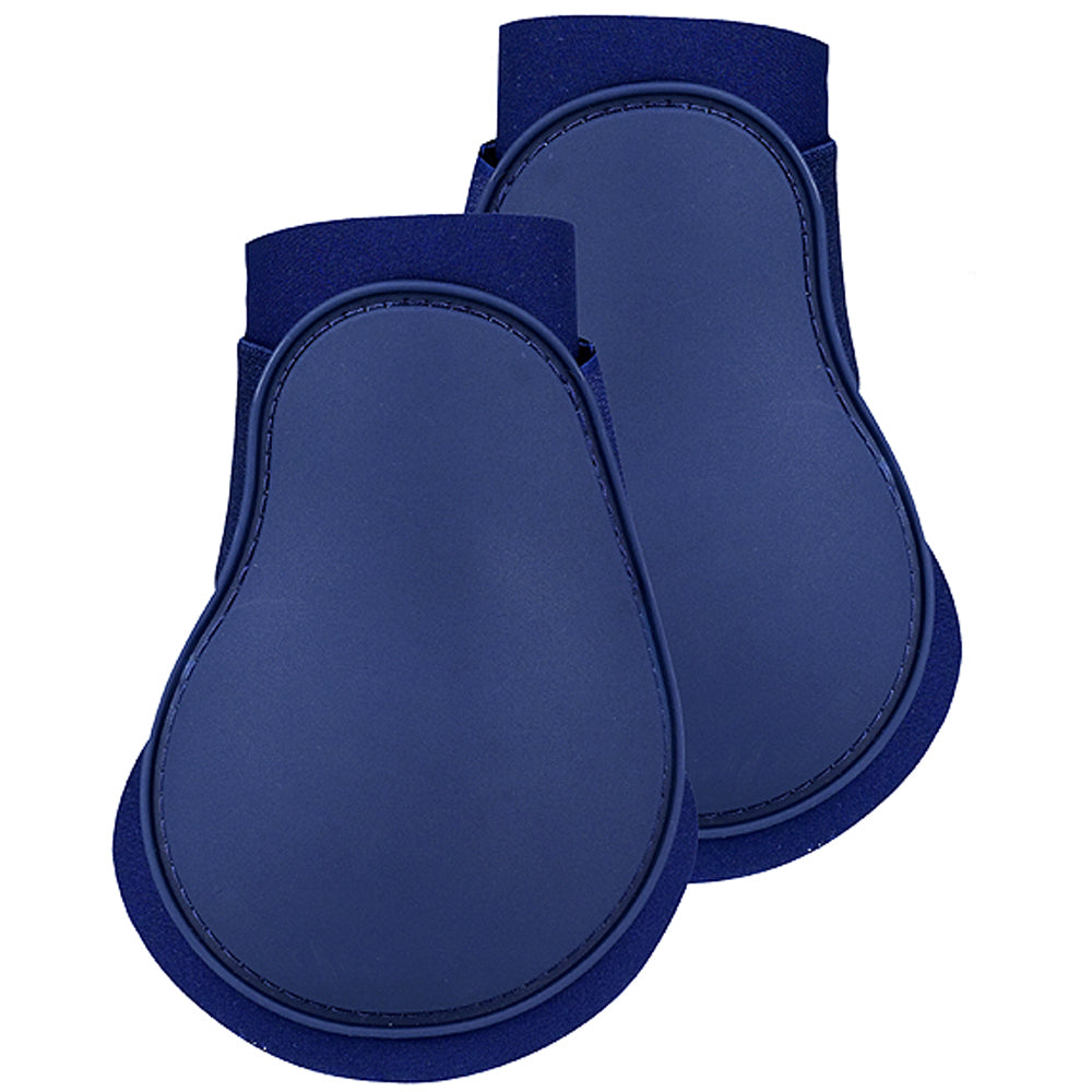 Cob Horze Hard Outer Shell Protect Neoprene Lining Fetlock Boot Dark Blue