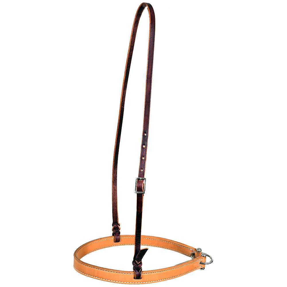 Hilason Western American Leather Horse Noseband Roper