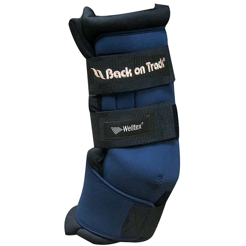 14" Back On Track Relaxed Muscles Tendons Joints Ligaments Horse Wraps Navy