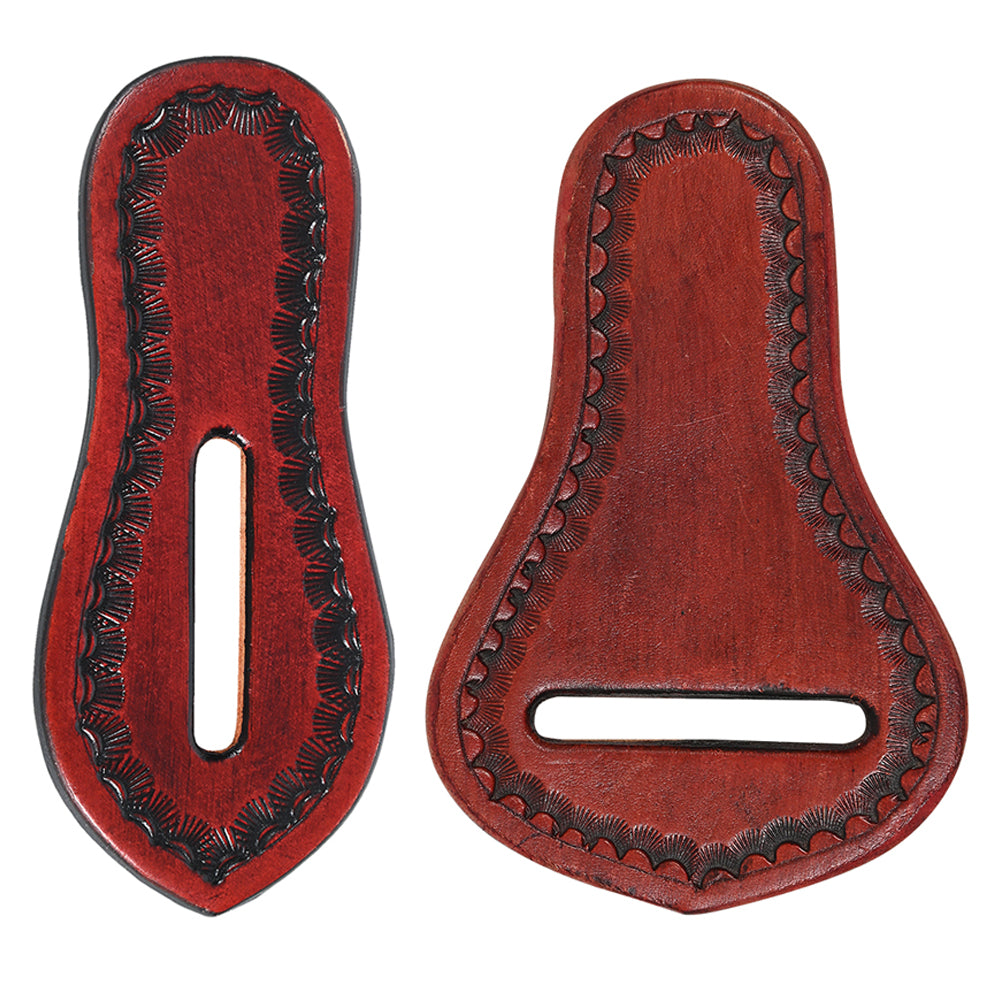 Hilason Western Saddle Repair Leather 1 Latigo Carrier Girth Holder Mahogany
