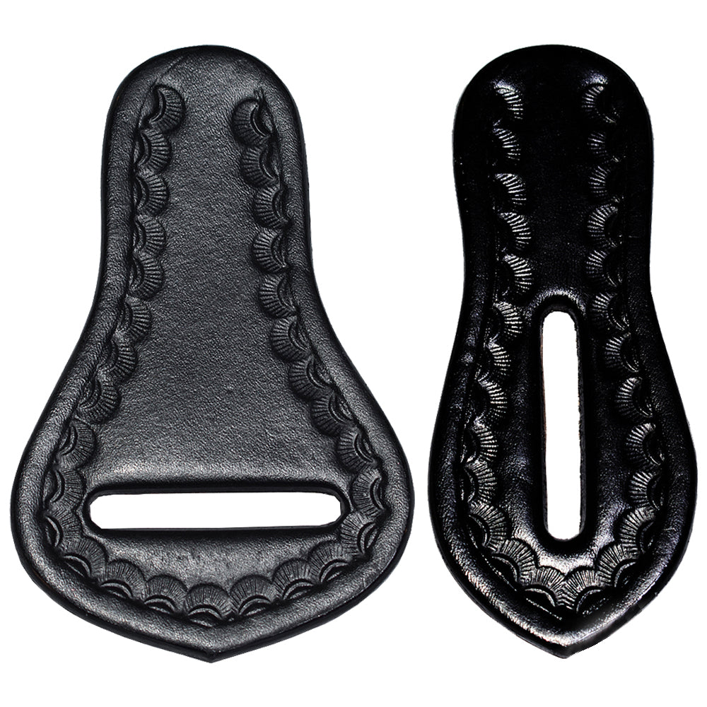 Hilason Western Saddle Repair Leather 1 Latigo Carrier Girth Holder Black