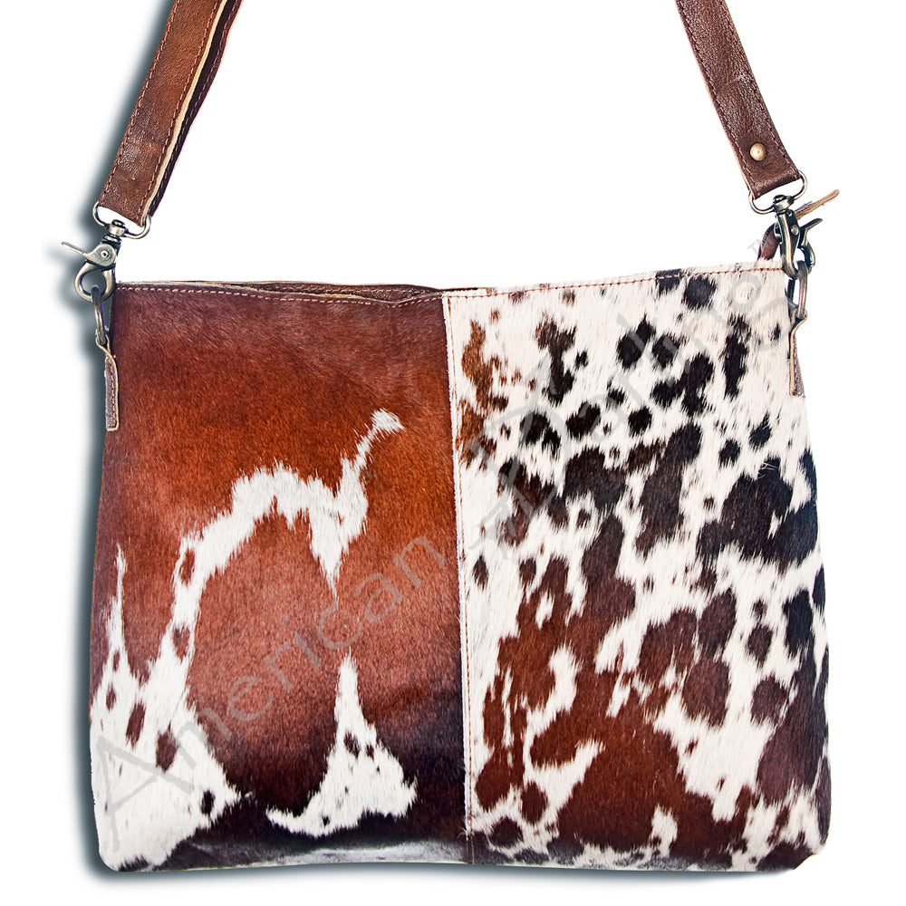 American Darling Small Crossbody Hair-On Genuine Leather Western Women Bag Handbag Purse | for Cute
