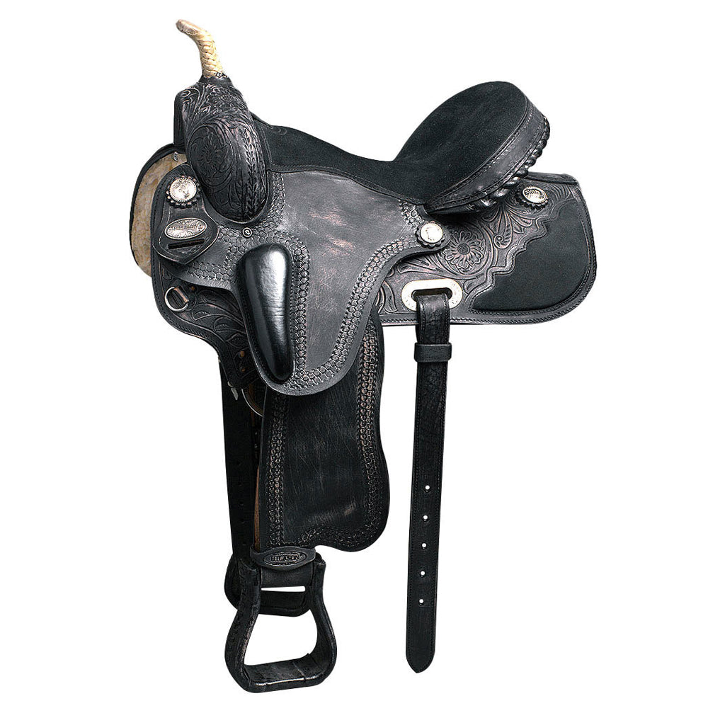 Flex Tree Western Horse Saddle American Leather Trail Barrel Racing By Hilason