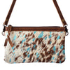 American Darling Small Crossbody Hair On Genuine Leather Western Women Bag Handbag Purse | for Cute