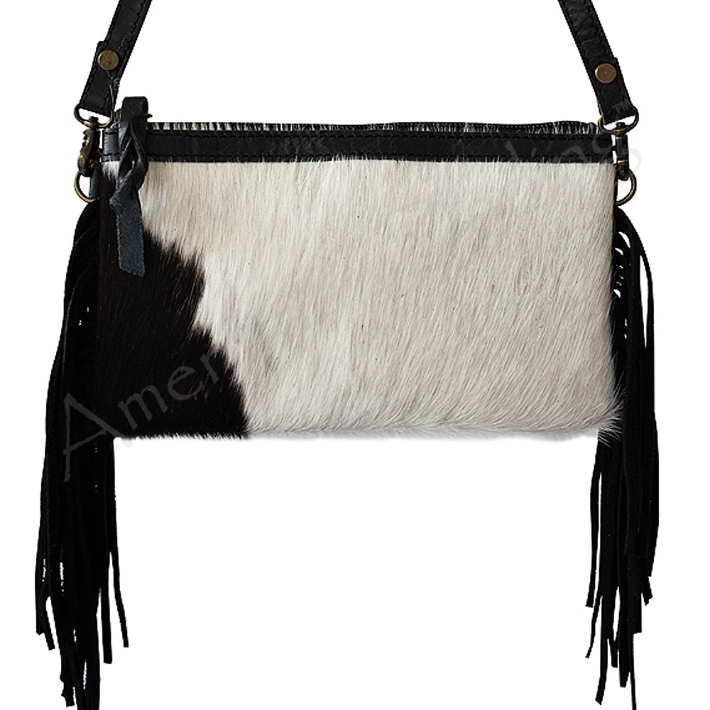 American Darling Small Crossbody Hair On Genuine Leather Western Women Bag Handbag Purse | for Cute