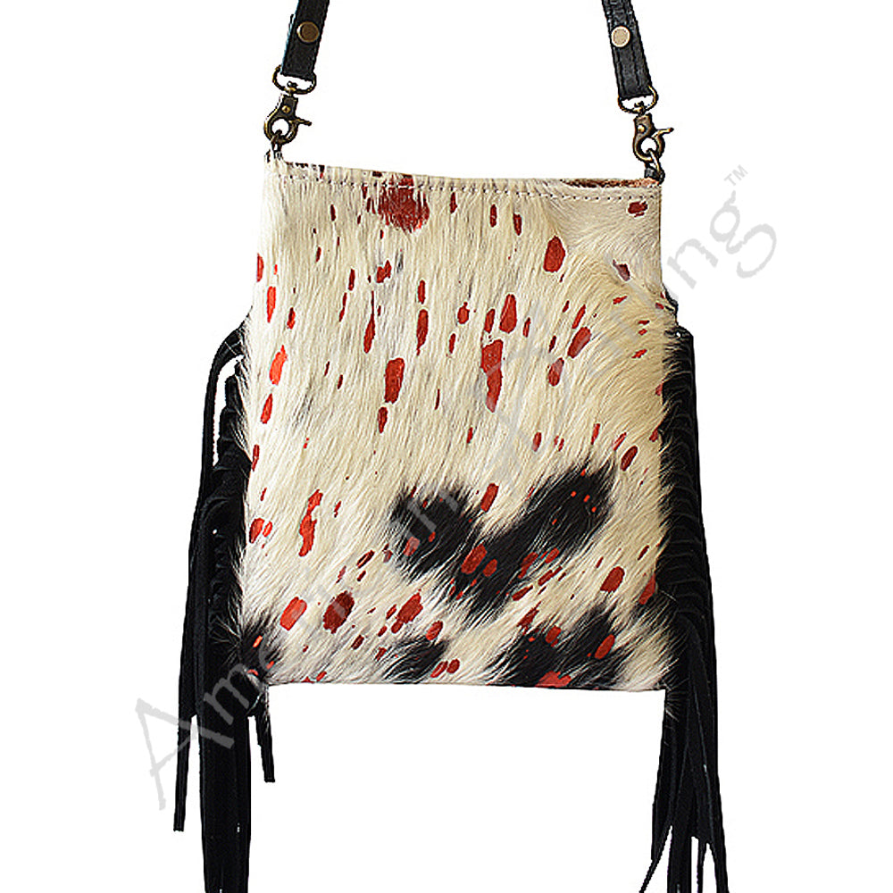 American Darling Cross Body Hair-On Genuine Leather Western Women Bag | Handbag Purse Crossbody for Cute