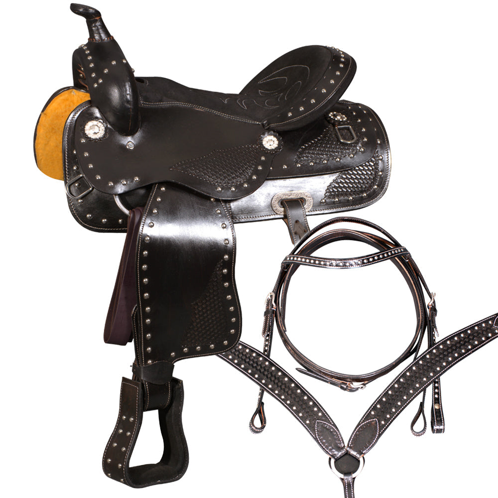 16 In Western Horse Saddle Trail Endurance Leather Great American