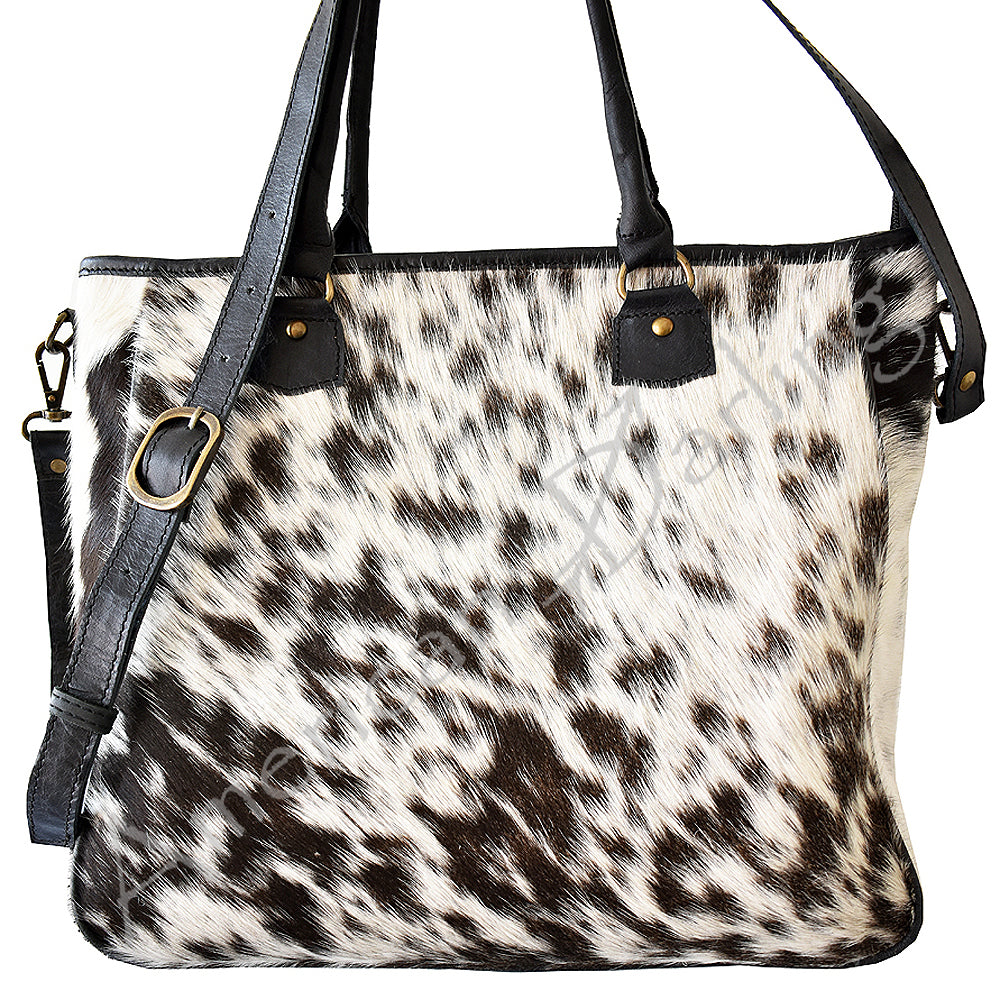 American Darling Tote Bag Hair On Genuine Leather Western Women Handbag Purse | for Cute Travel