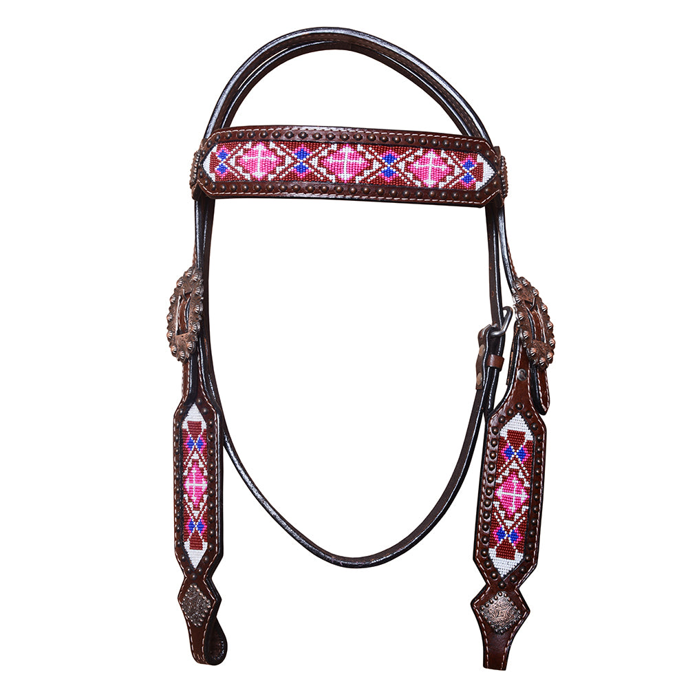 HILASON Western Horse Headstall Bridle American Leather