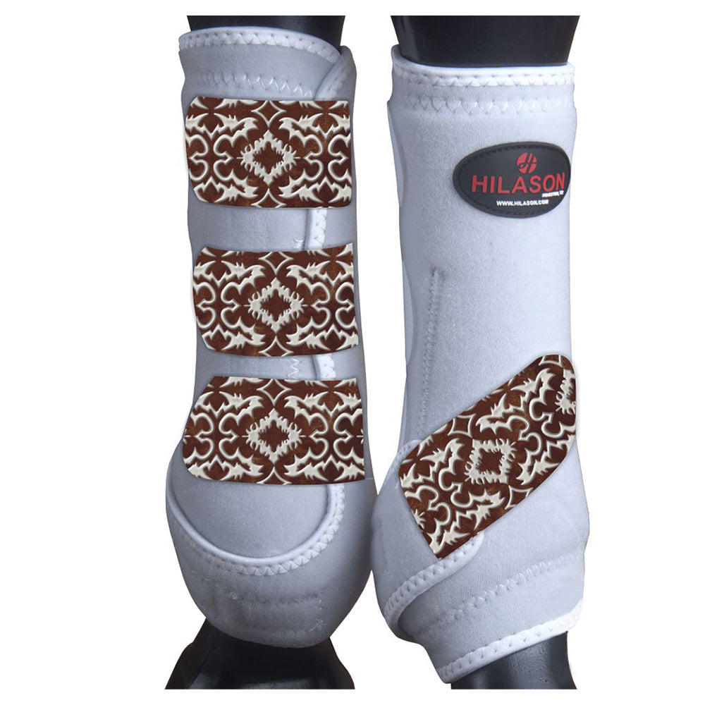 X Large Hilason Horse Medicine Sports Boots Front Leg