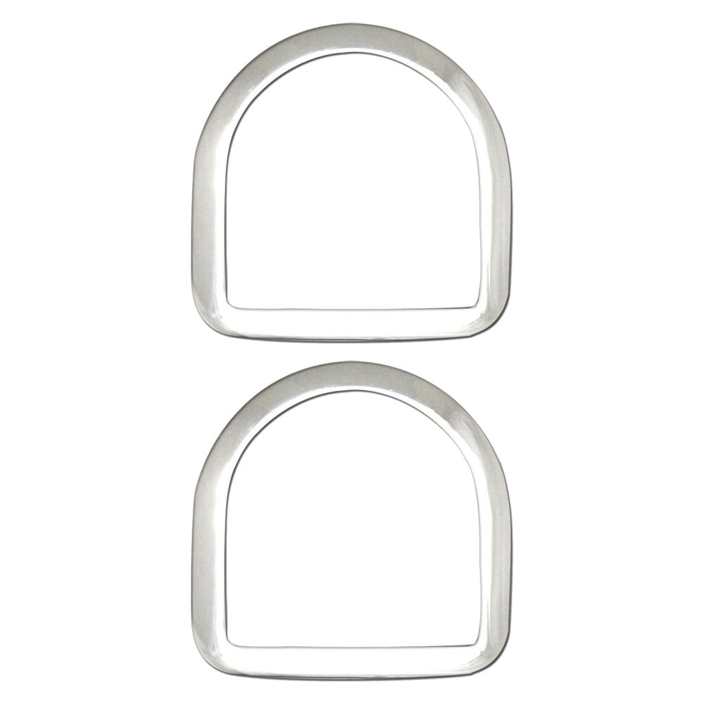 2-1/2 In X Stainless Steel Horse Beveled Saddle Rigging Dee