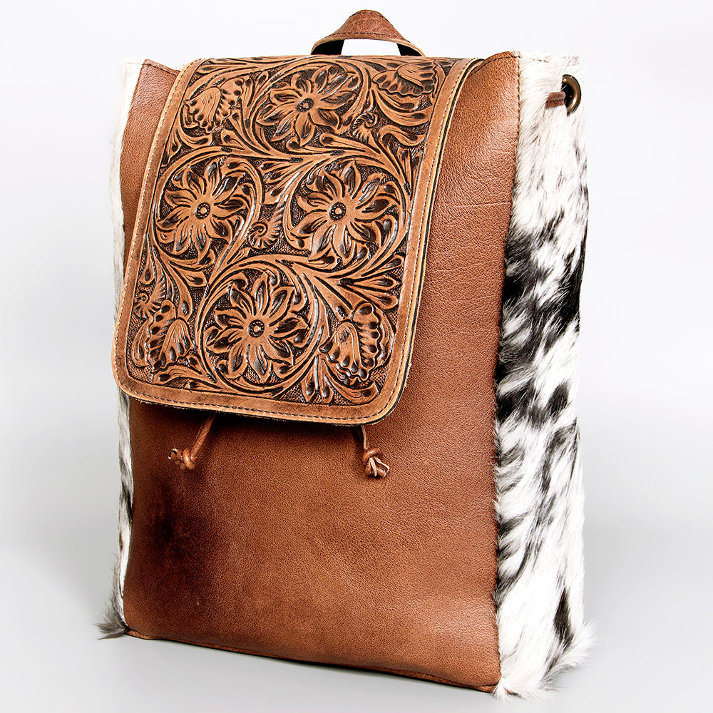 American Darling Backpack Hair On Genuine Leather Western Women Bag | for Laptop School Purse Travel