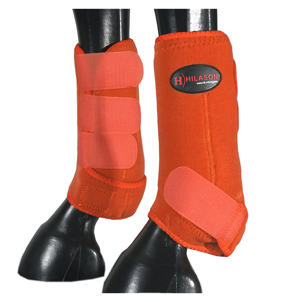 HILASON Horse Front Leg Neoprene Sport Boot Superior Protective & Shock Absorbing Comfortable Fit Breathable Design