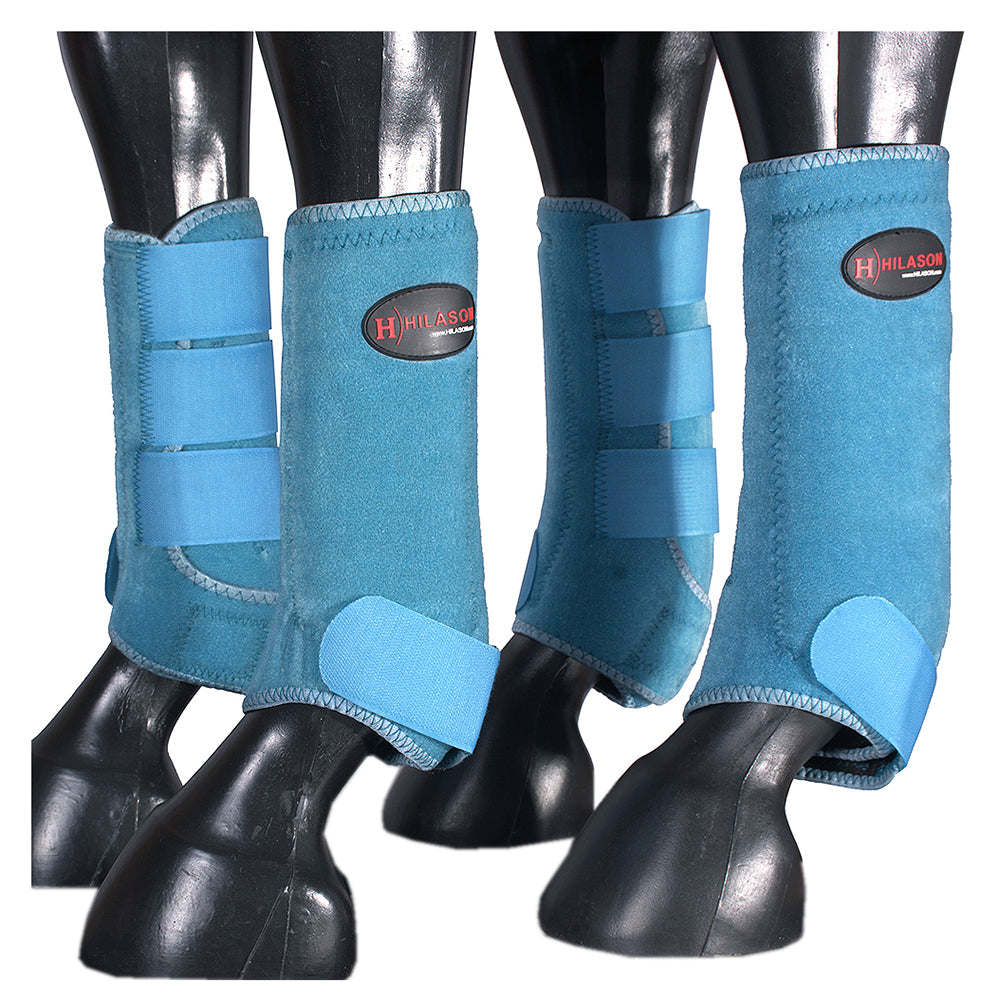 HILASON L M S Horse Front Rear Hind Leg Sport Boots 2 Pack | 4 Jumping