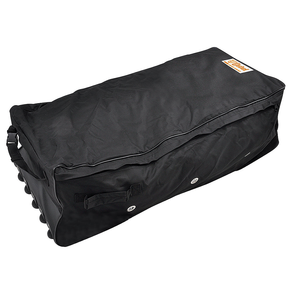 Large Cashel Rolling Bale Bag Zippered Three Sides Black