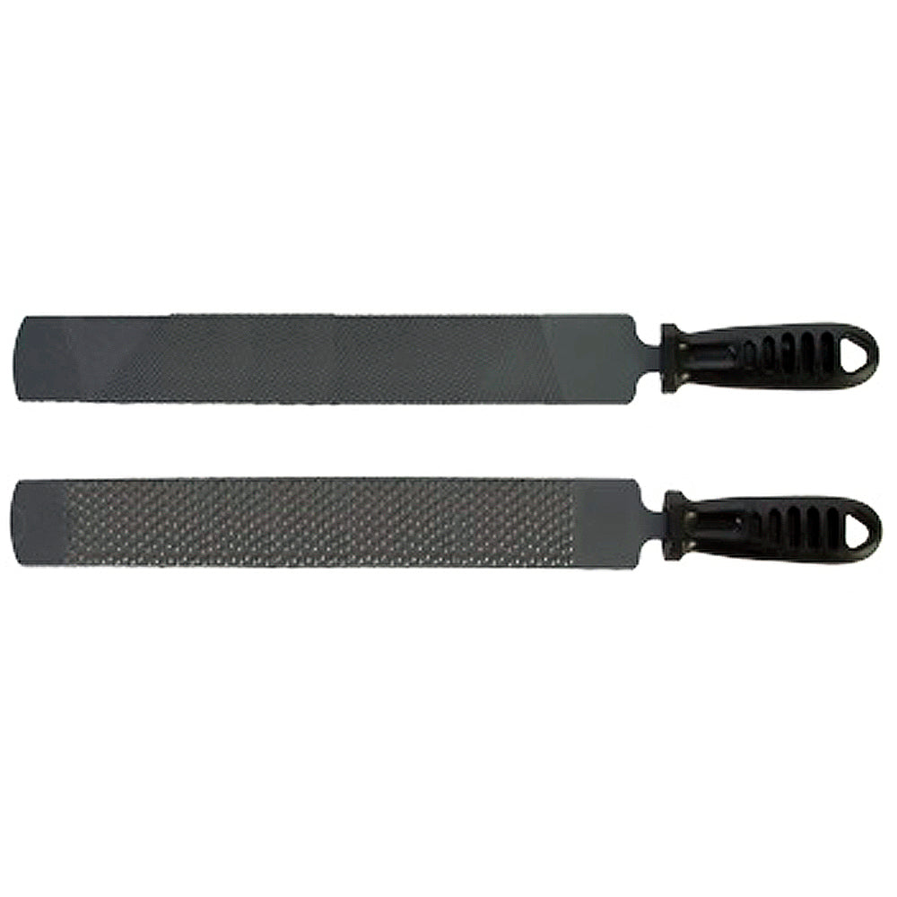 14 in Hilason Tanged RASP Plastic Easy Grip Black Handle