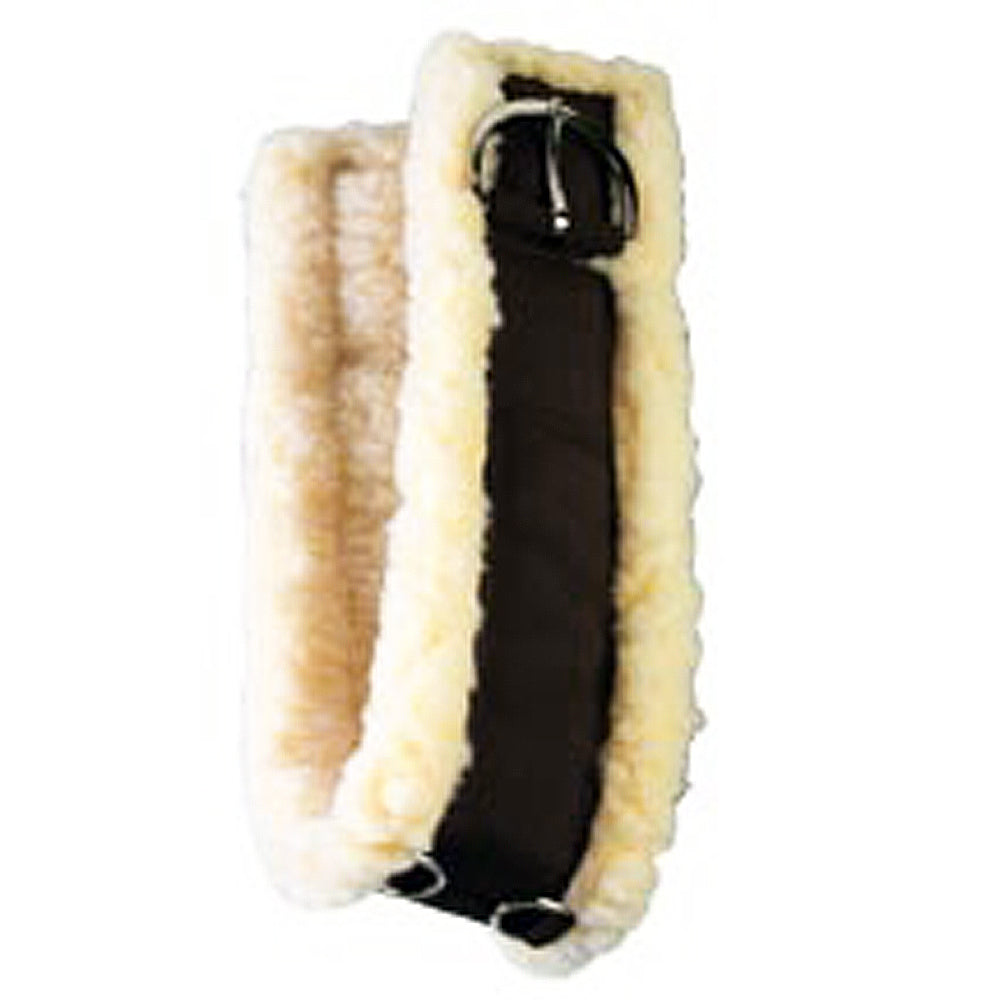 34 In HILASON Western Nylon Fleece Straight Cinch Brown