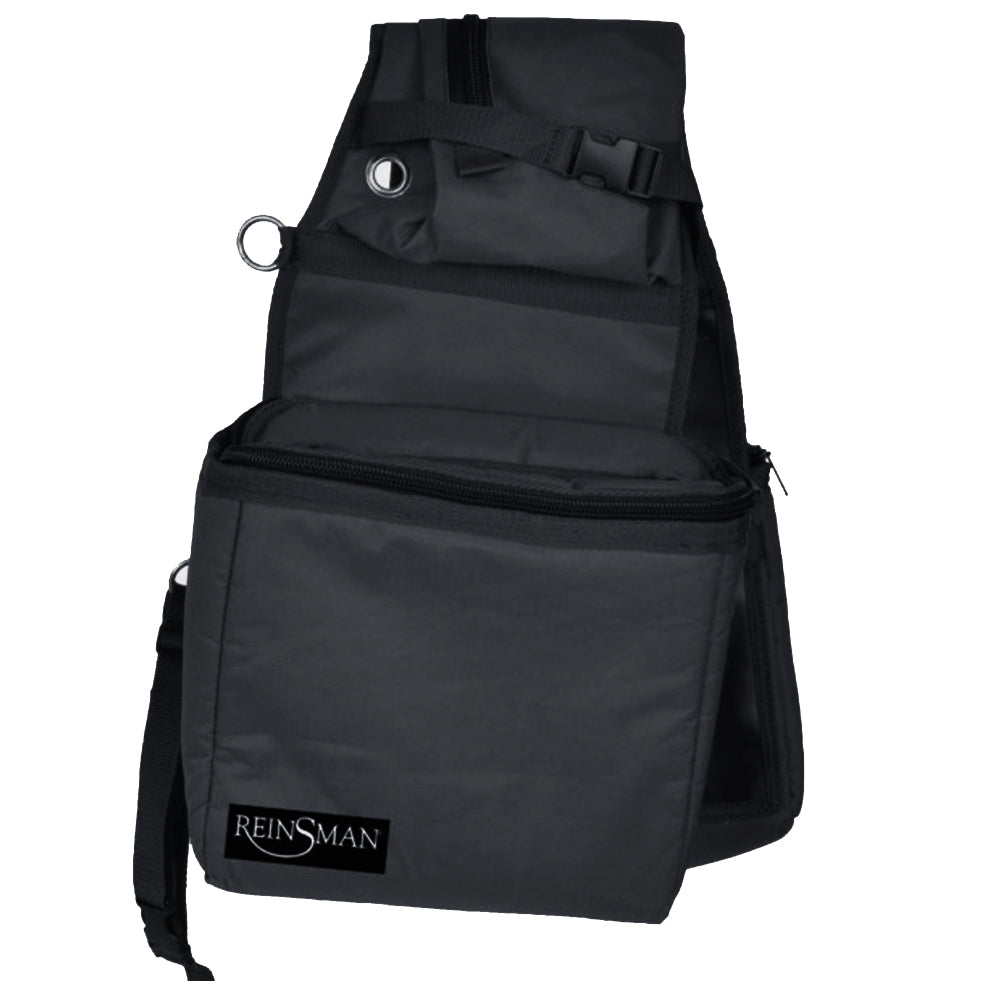 Saddle Bag W/Cantle Bag-Black