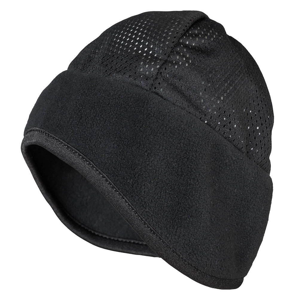 Large (57- 59 cm) Back On Track Fleece Headband with Mesh Top Black