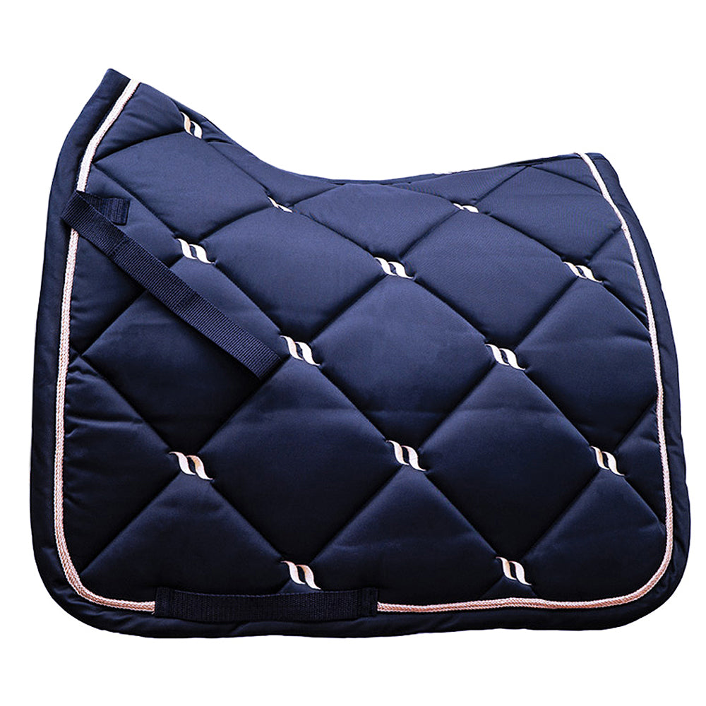 Full Back On Track Nights Collection - Saddle Pad Dressage Blue