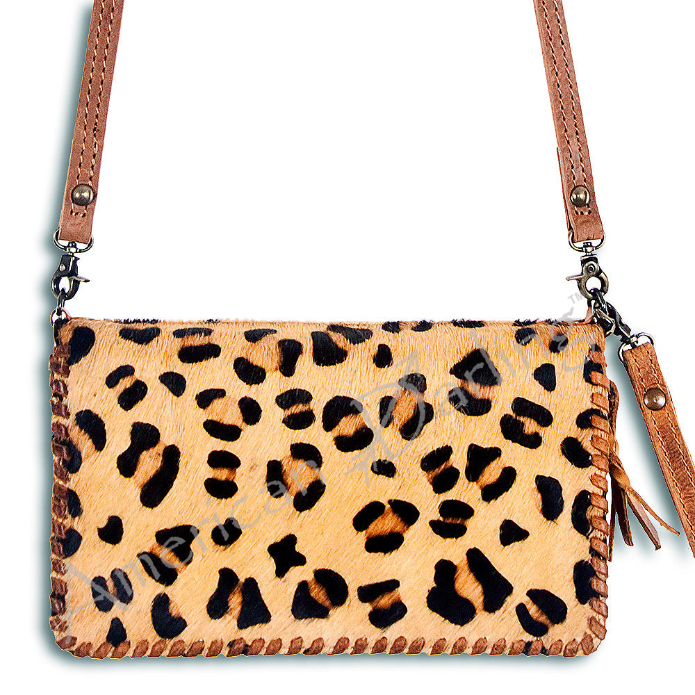 American Darling Organiser Hair On Genuine Leather women bag western handbag purse