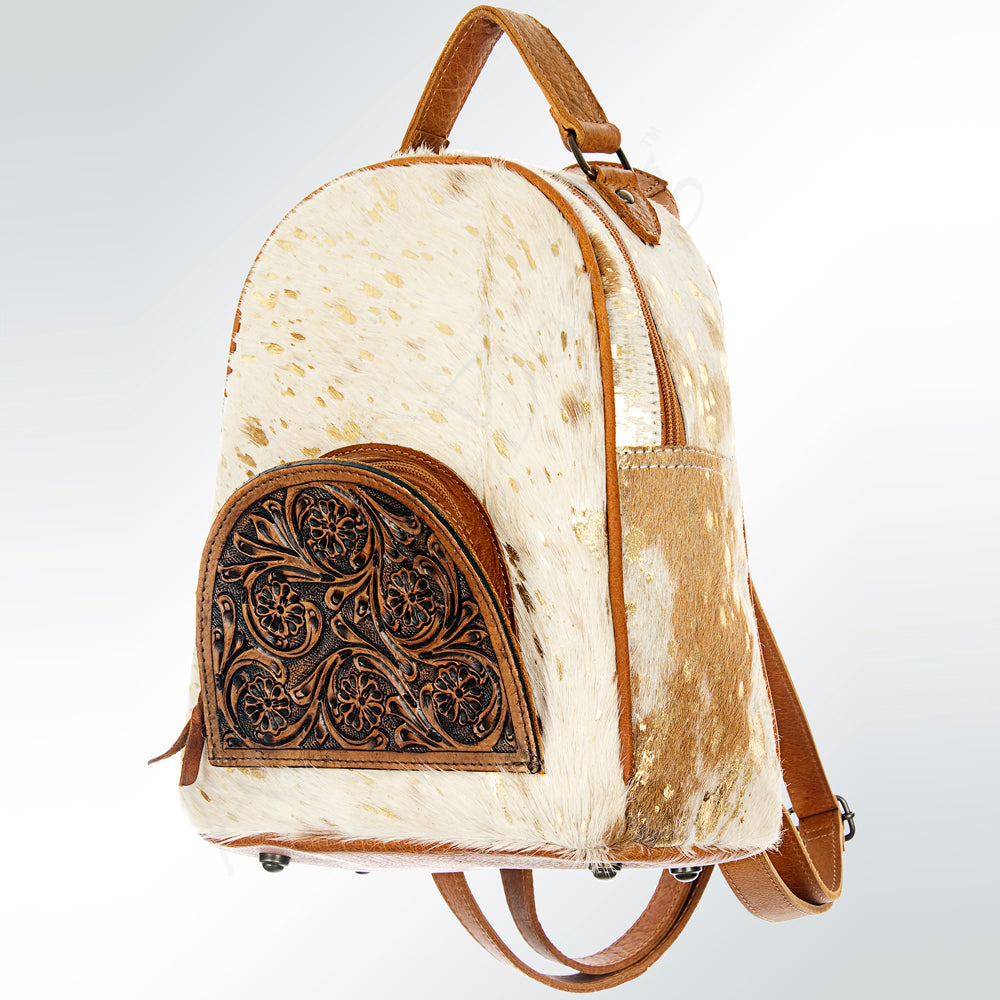 American Darling Backpack Hair on Genuine Leather Western Women Bag | for Laptop School Purse Travel