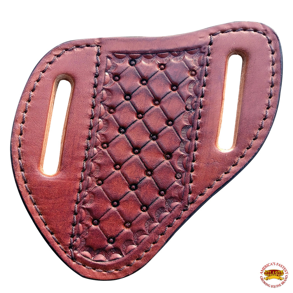 HILASON Western Knife Holder Scabbard Sheath Cover Genuine Leather Large