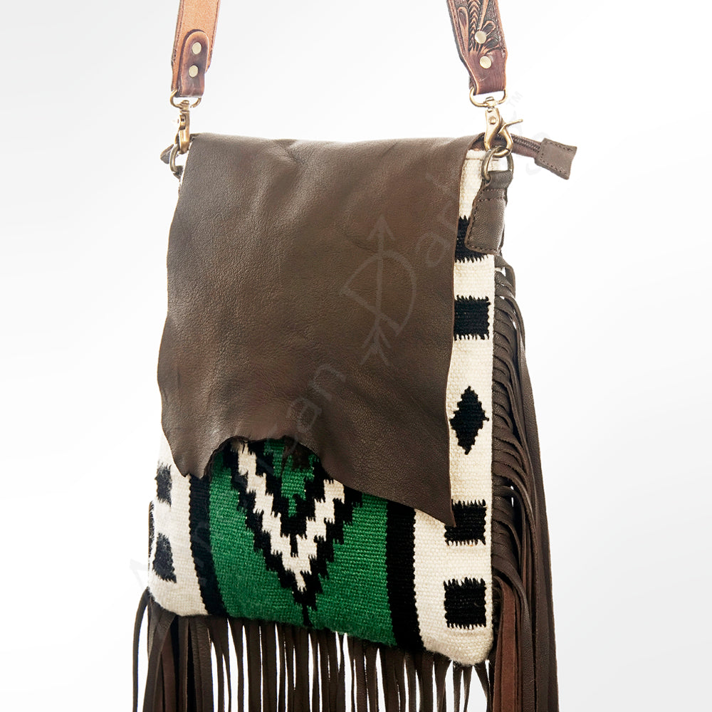 American Darling Large Crossbody Saddle Blanket Genuine Leather Western Women Bag Handbag Purse | Travel Bags College Casual