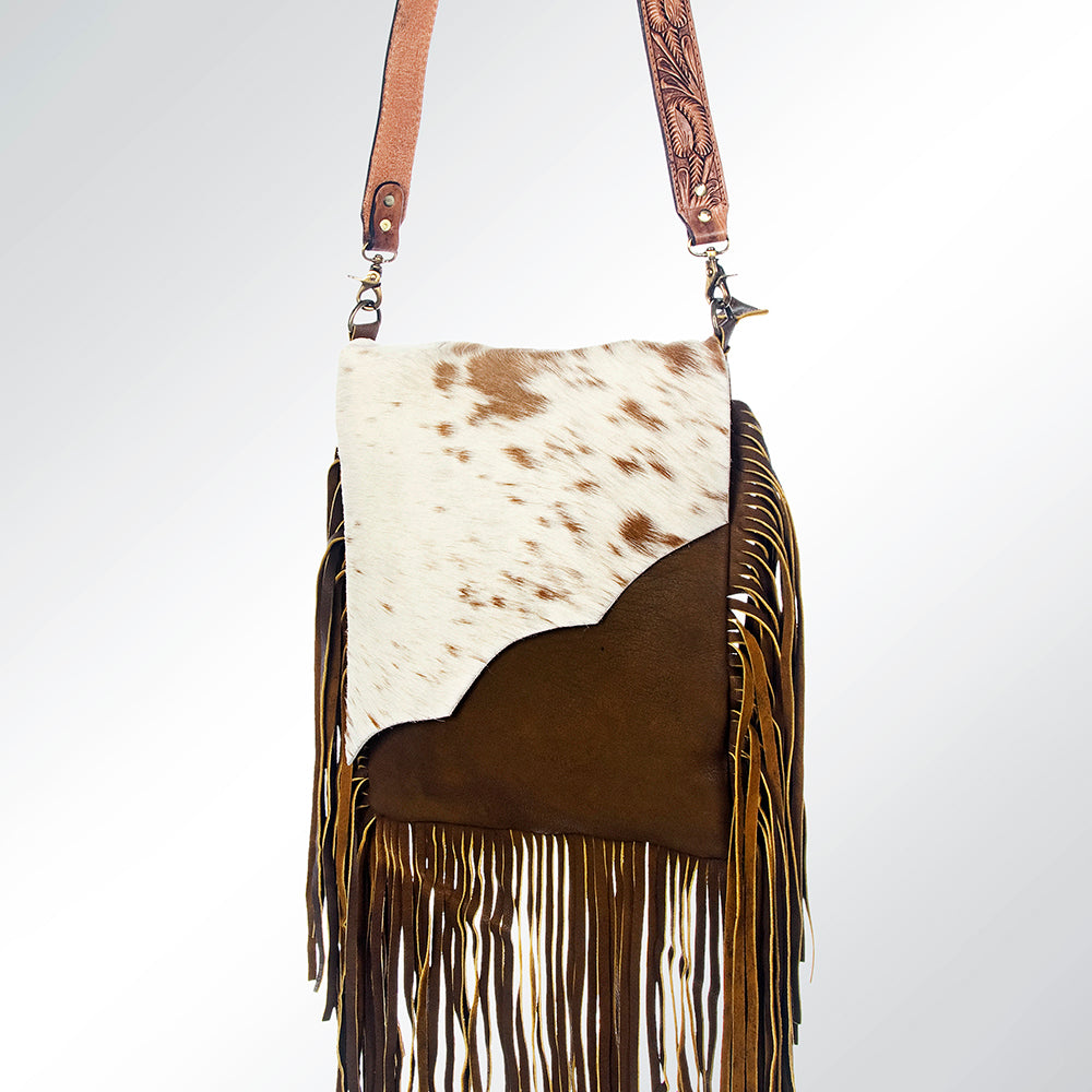 American Darling Cross Body Hair-On Genuine Leather Western Women Bag | Pink Handbag Purse Crossbody for Cute