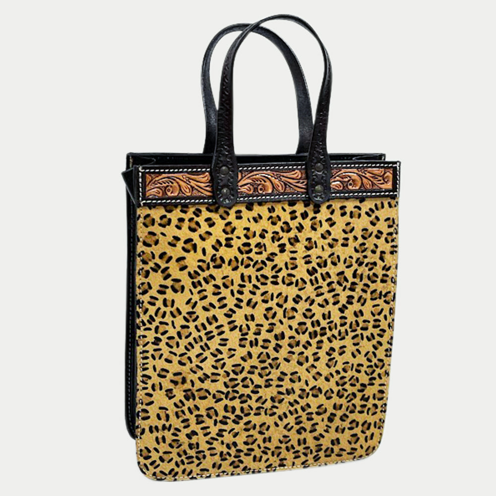 American Darling Tote Hair On-Genuine Leather Western Women Bag Handbag Purse | for Cute