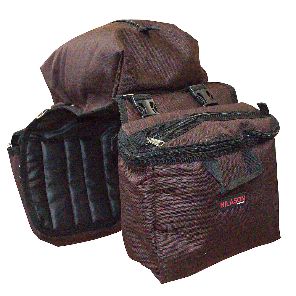14X12X6 Hilason Detachable Insulated Horse Saddle Side Bag