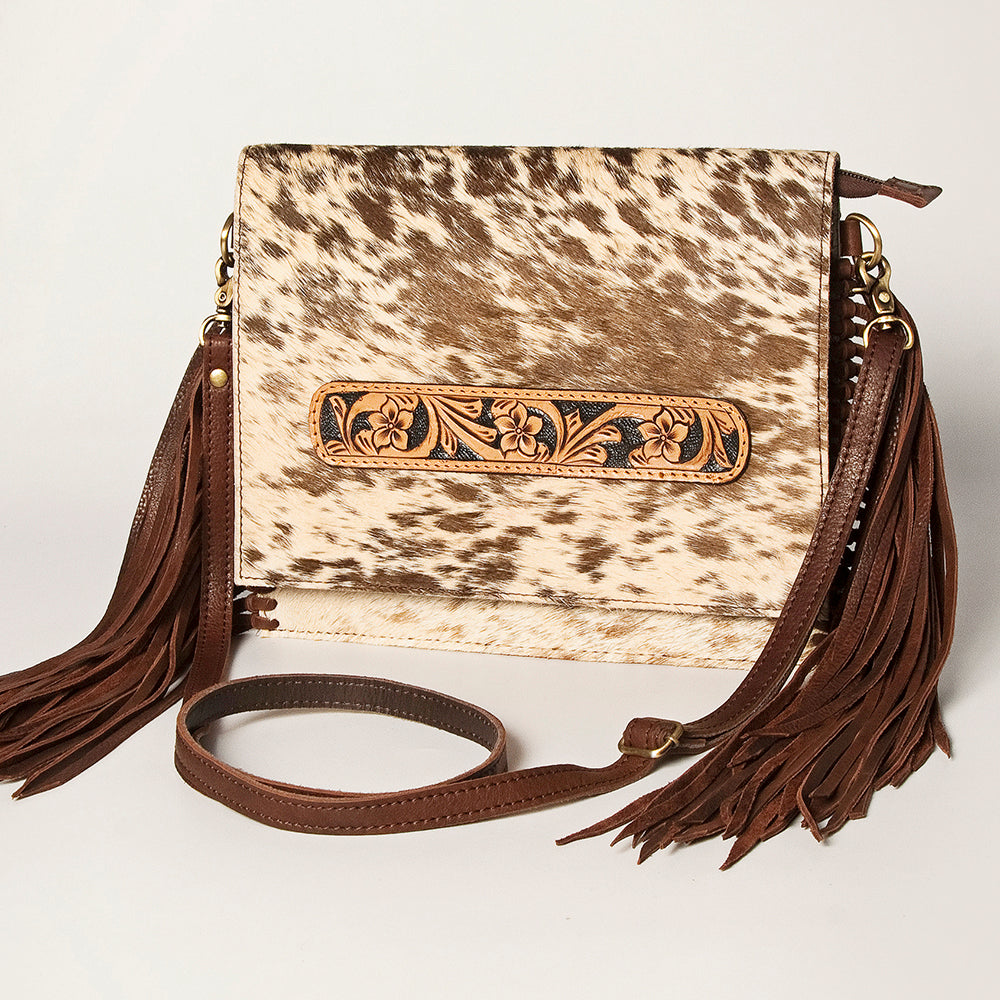 American Darling Envelope Hand Tooled Genuine Leather Western Women Bag Handbag Purse | for Cute