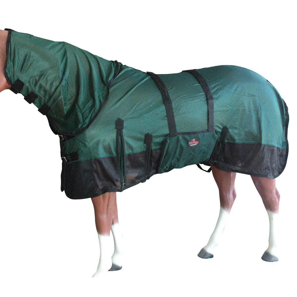 HILASON Horse Fly Sheet - Summer Spring UV Protection Mesh Bug Mosquito FlySheet for Horses | Fly-Sheet