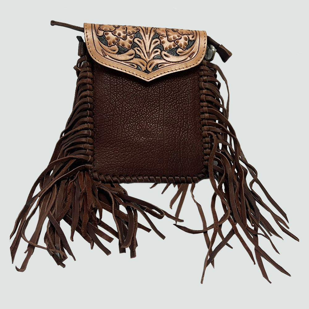 American Darling Cross Body Hand Tooled Genuine Leather Western Women Bag Handbag Purse